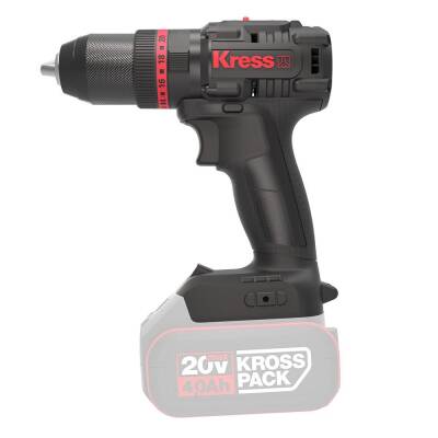 Kress KUC30.91 20Volt Kömürsüz Profesyonel Şarjlı Darbeli Matkap (Akü Dahil Değildir) - Kress (1)