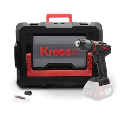 Kress KUC30.91 20Volt Kömürsüz Profesyonel Şarjlı Darbeli Matkap (Akü Dahil Değildir) - Kress