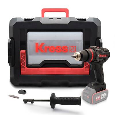 Kress KUC33.91 20Volt 95Nm Kömürsüz Profesyonel Şarjlı Darbeli Matkap (Akü Dahil Değildir) - Kress