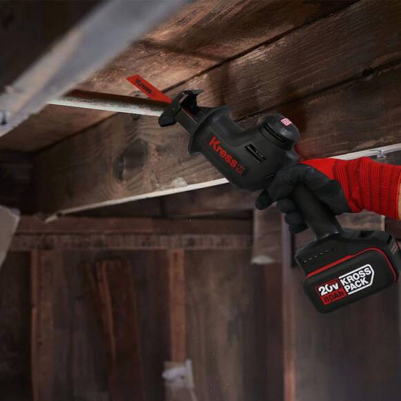 Kress KUE00.91 20Volt Kömürsüz Profesyonel Tilki Kuyruğu Testere (Akü Dahil Değildir) - 3