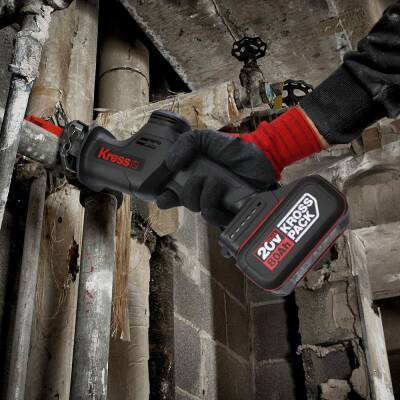 Kress KUE00.91 20Volt Kömürsüz Profesyonel Tilki Kuyruğu Testere (Akü Dahil Değildir) - 6