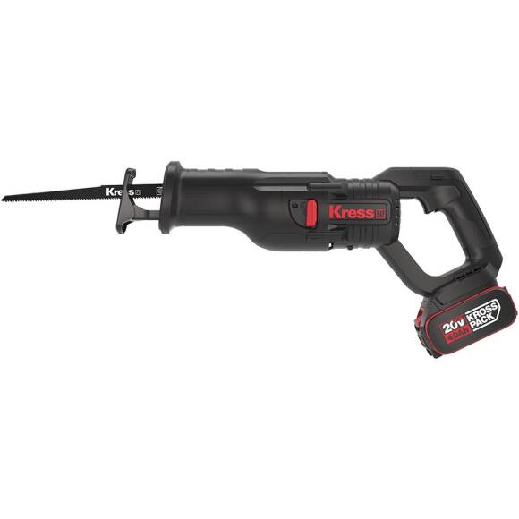 Kress KUE01 20Volt/4.0Ah Li-ion Çift Akülü Kömürsüz Profesyonel Tilki Kuyruğu Testere - 2