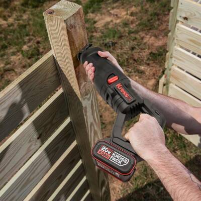 Kress KUE01 20Volt/4.0Ah Li-ion Çift Akülü Kömürsüz Profesyonel Tilki Kuyruğu Testere - 5