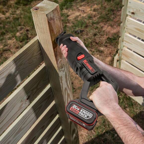 Kress KUE01.9 20Volt Kömürsüz Profesyonel Tilki Kuyruğu Testere (Akü Dahil Değildir) - 5