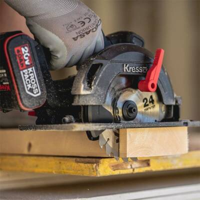 Kress KUE12.9 20Volt 165MM Kömürsüz Profesyonel Daire Testere (Akü Dahil Değildir) - 9