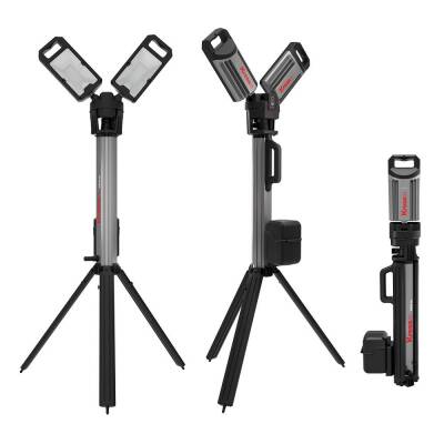 Kress KUF09.9 20Volt 2000/4500 Lümen Profesyonel Kule Tipi Teleskopik Katlanabilir LED Projektör (Akü Dahil Değildir) - Kress