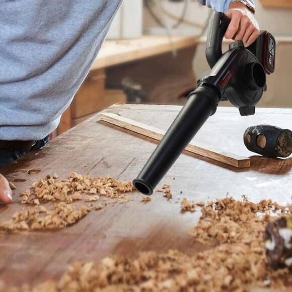 Kress KUF30.9 20Volt Profesyonel Devir Ayarlı Üfleyici + 5 Parça Aksesuar (Akü Dahil Değildir) - 8