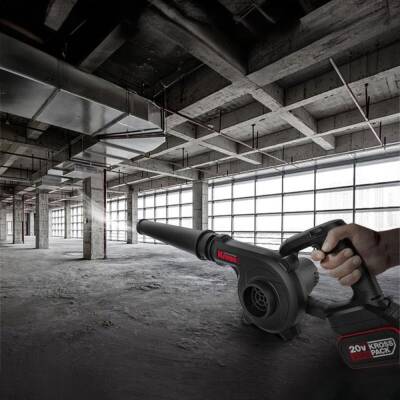 Kress KUF30.9 20Volt Profesyonel Devir Ayarlı Üfleyici + 5 Parça Aksesuar (Akü Dahil Değildir) - 10