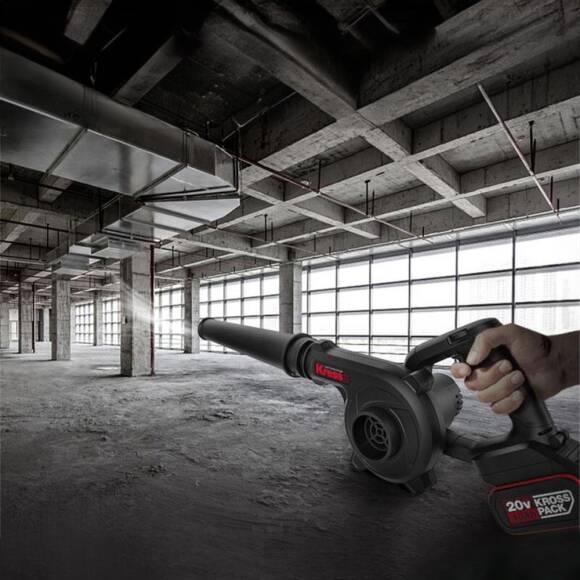 Kress KUF30.9 20Volt Profesyonel Devir Ayarlı Üfleyici + 5 Parça Aksesuar (Akü Dahil Değildir) - 10