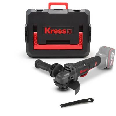 Kress KUH04.91 20Volt 125mm Kömürsüz Profesyonel Şarjlı Devir Ayarlı Avuç Taşlama (Akü Dahil Değildir) - Kress