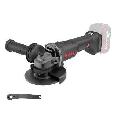 Kress KUH10.9 20Volt 125mm Kömürsüz Profesyonel Şarjlı Devir Ayarlı Avuç Taşlama (Akü Dahil Değildir) - Kress
