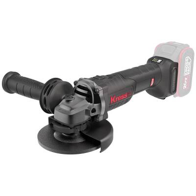 Kress KUH10.91 20Volt 125mm Kömürsüz Profesyonel Şarjlı Devir Ayarlı Avuç Taşlama (Akü Dahil Değildir) - Kress (1)