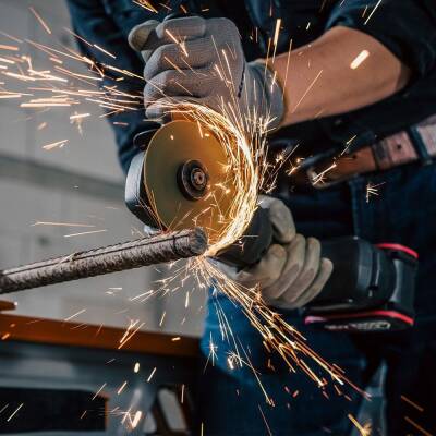 Kress KUH10.91 20Volt 125mm Kömürsüz Profesyonel Şarjlı Devir Ayarlı Avuç Taşlama (Akü Dahil Değildir) - 8