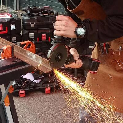 Kress KUH10.91 20Volt 125mm Kömürsüz Profesyonel Şarjlı Devir Ayarlı Avuç Taşlama (Akü Dahil Değildir) - 10