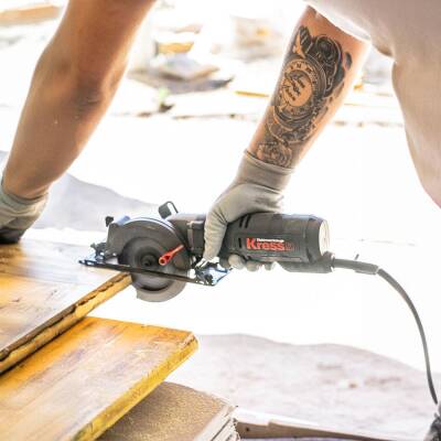 Kress KUV12P 710Watt 120MM Profesyonel Çok Amaçlı Daire Testere - 4