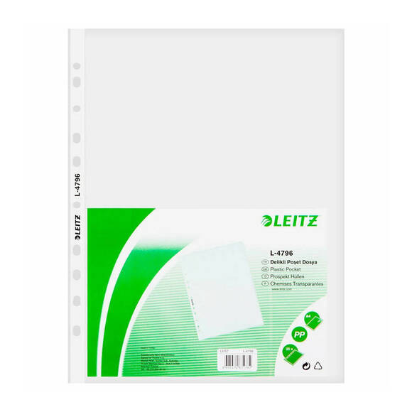 Leitz Poşet Dosya A4 100' lü L-4796
