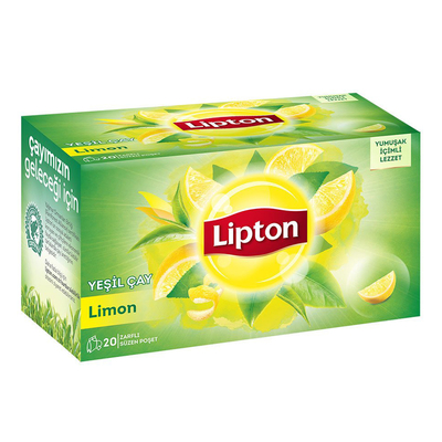 Lipton - Lipton Berrak Yeşil Çay Limonlu 20'li