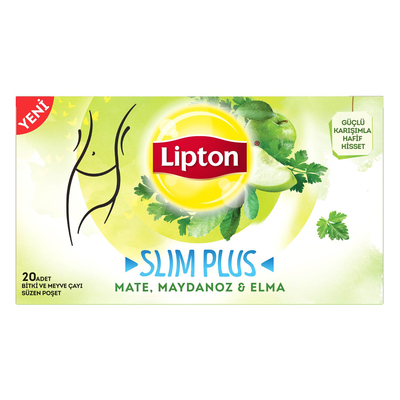 Lipton - Lipton Slim Plus Mate Maydanoz 20'li