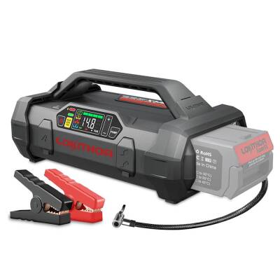 Lokithor APARTX 12V Akıllı Akü Takviye + Pompa + Powerbank + Led Lamba (Akü Dahil Değildir) - 1