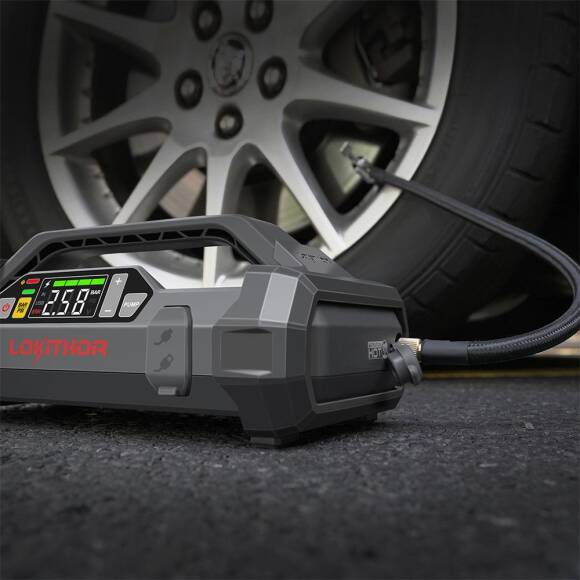 Lokithor JA2500 12V 2500Amp LiFePO4 Akıllı Akü Takviye + Pompa + Powerbank + Led Lamba - 3