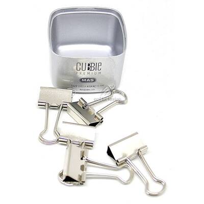 Cubbie - Mas 1322 Cubbie Premium Silver Omega Kıskaç 19 mm 5'li