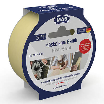Mas - Mas 2651 Maskeleme Bandı 38x40m