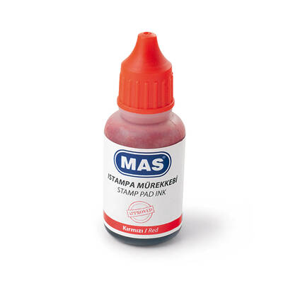 Mas 464 Istampa Mürekkebi 20 ml Kırmızı - Bion