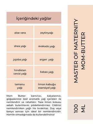 Master of Maternity Mom Butter Çatlak Kremi- 100 ml - Thumbnail