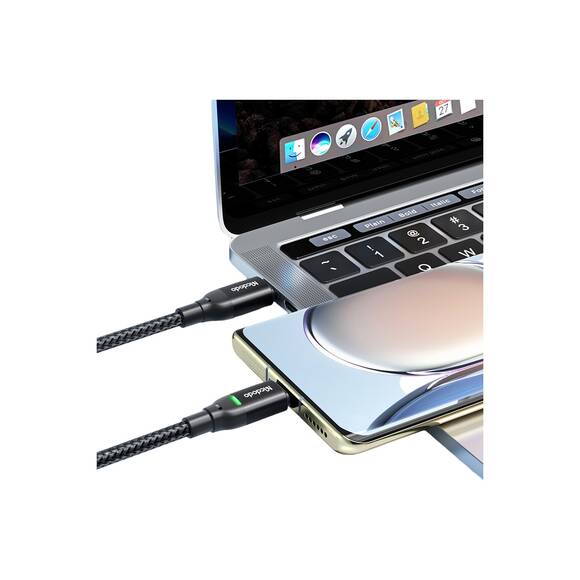 Mcdodo CA-2730 100W Pd Type-C To Type-C Hızlı Şarj ve Data Kablosu 1.2m-Siyah