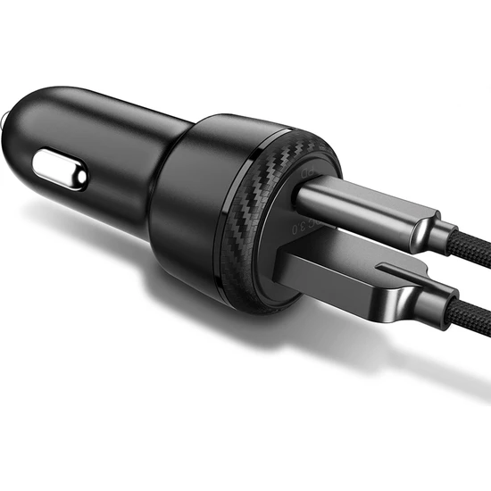 Mcdodo - Mcdodo CC-5970 Type-C ve USB Girişli 36W PD+QC 3.0 Çakmaklık (1)