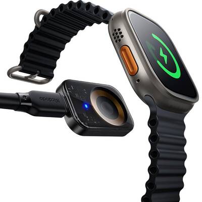 Mcdodo CH-2061 Apple Watch İçin Şeffaf Kablosuz Şarj Cihazı - Thumbnail