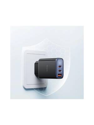 Mcdodo CH-2180 3 Girişli Dijital Göstergeli 30W Hızlı Şarj Aleti - Siyah - Mcdodo (1)