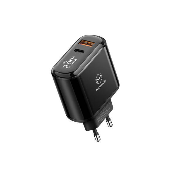 Mcdodo CH-717 2USB PD3.0 18W Quick Şarj Adaptörü Siyah - 1