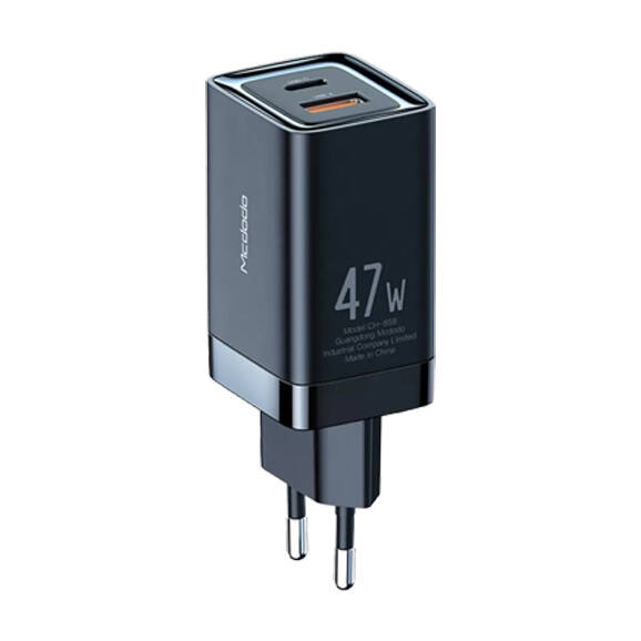 Mcdodo CH-8581 47W Mini Gan Duvar Adaptörü Siyah