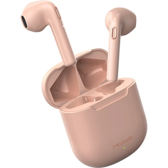 Mcdodo HP-7882 Tws Bluetooth Kulak Içi Kulaklık Açık Pembe