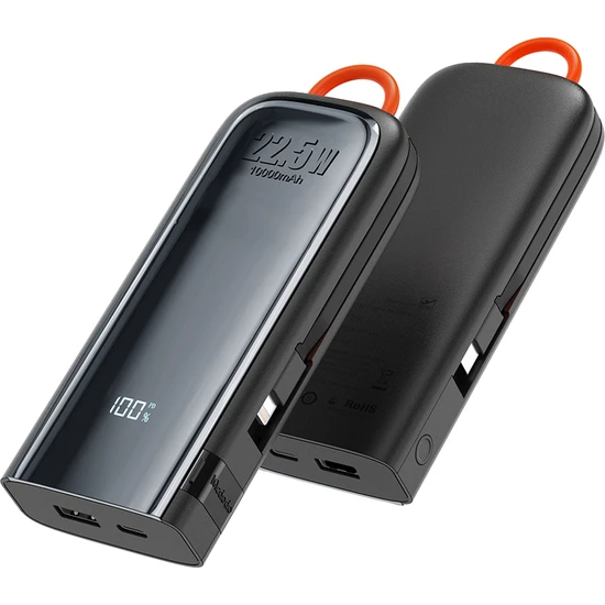 Mcdodo MC-1161 22.5W 10000 Mah Kablolu Göstergeli̇ Powerbank - 2