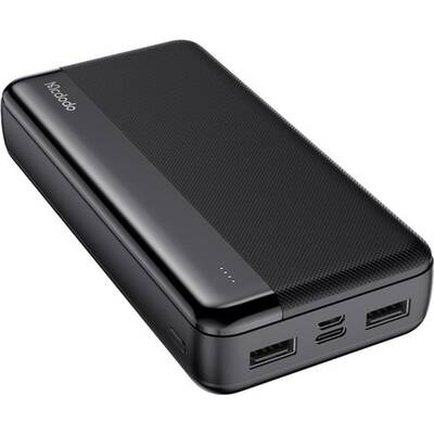 Mcdodo MC-1370 20000 Mah Çift USB Çıkışlı 5V 2.1A Led Göstergeli Powerbank - Siyah - 3