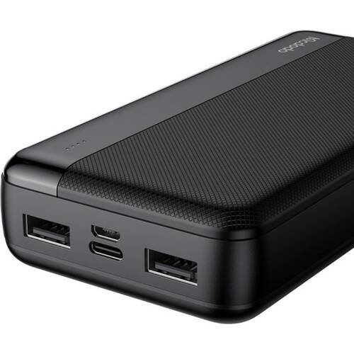 Mcdodo MC-1370 20000 Mah Çift USB Çıkışlı 5V 2.1A Led Göstergeli Powerbank - Siyah