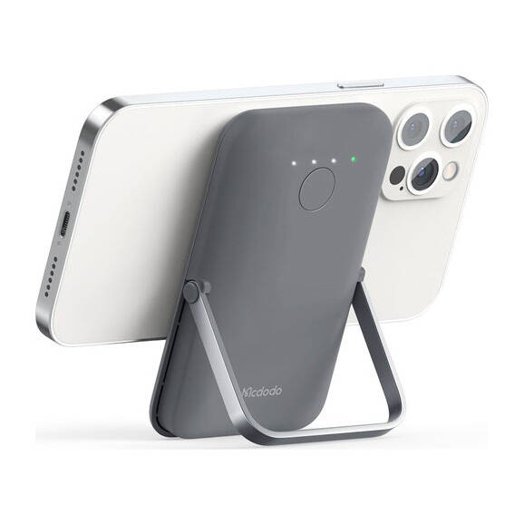 Mcdodo MC-7050 Magsafe 15W Wireless-20W PD Hızlı Şarj Destekli 5.000 Mah Powerbank-Gri - 3
