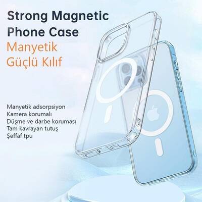 Mcdodo PC-1790 IPhone 13 Pro Max Şeffaf-Mat Magsafe Kılıf - Mcdodo (1)