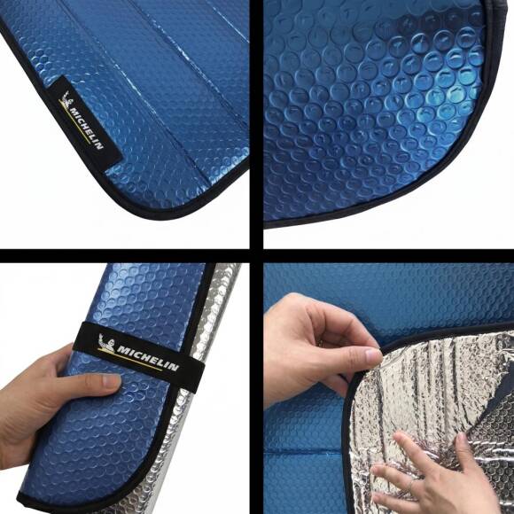 Michelin MC3000 130x70cm Universal Balonlu Premium Ön Cam Güneşliği - 6