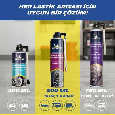 Michelin MC32699 500ml Acil Lastik Tamir Spreyi/Köpüğü - 9