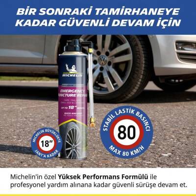 Michelin MC32699 500ml Acil Lastik Tamir Spreyi/Köpüğü - 10