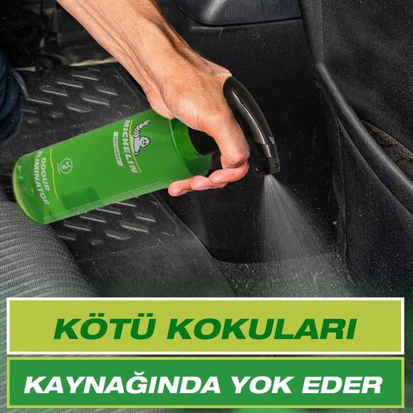 Michelin MC33566 500ml PRO Serisi Koltuk, Döşeme, Halı, Klima Havalandırma Koku Giderici Sprey - 9