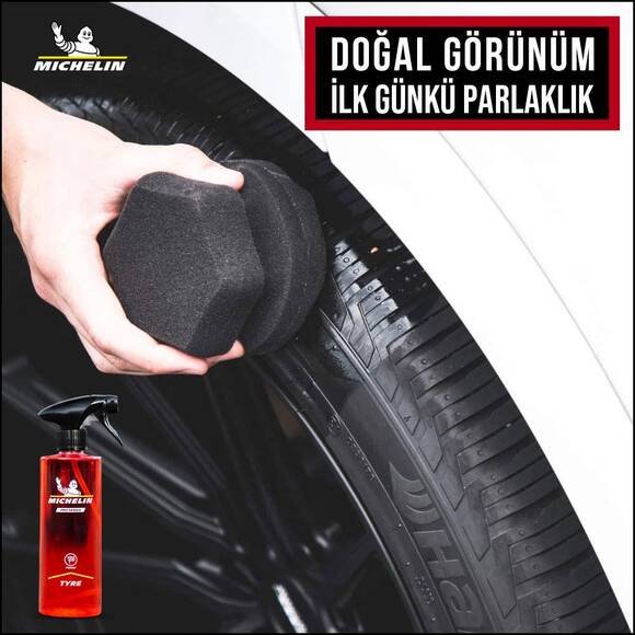 Michelin MC33573 500ml PRO Serisi Lastik ve Trim Parlatıcı, Koruyucu ve Yenileyici Sprey - 4