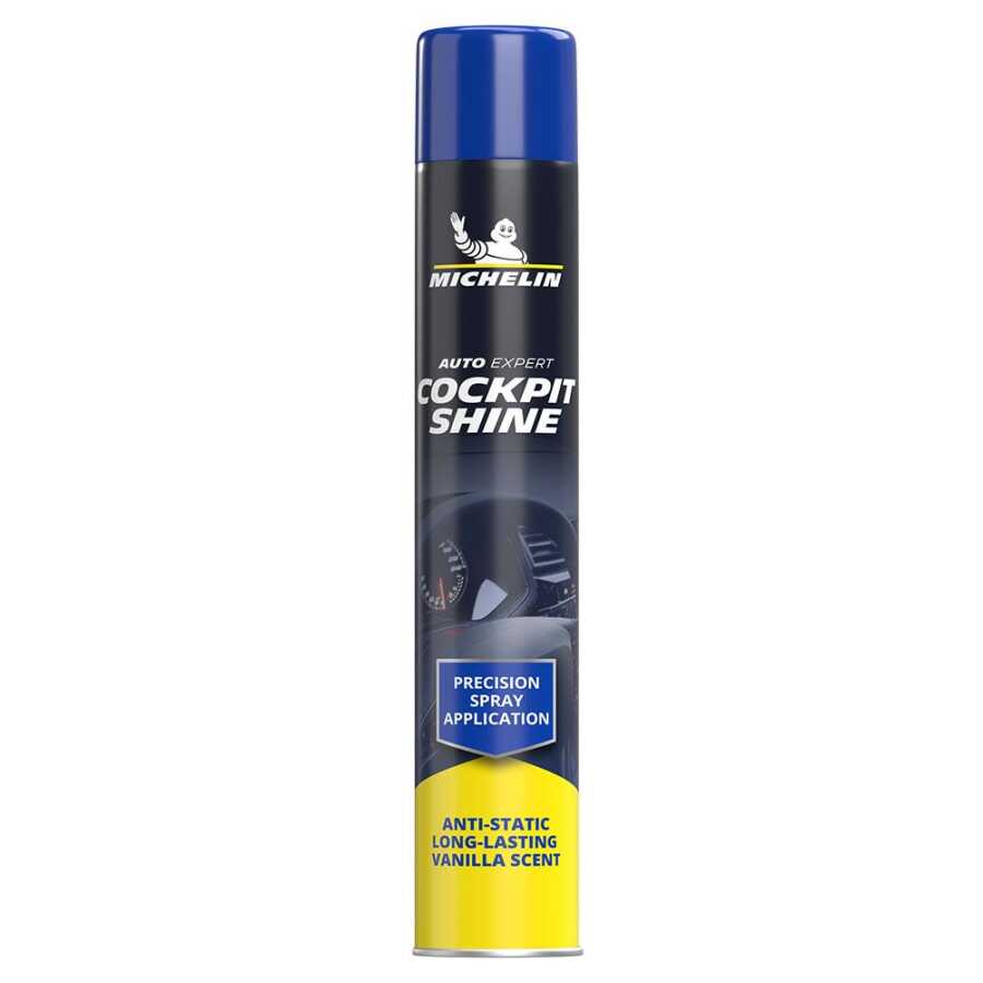Michelin MC34341 750ml Torpido ve Kokpit Parlatma ve Bakım Spreyi Vanilya Aromalı