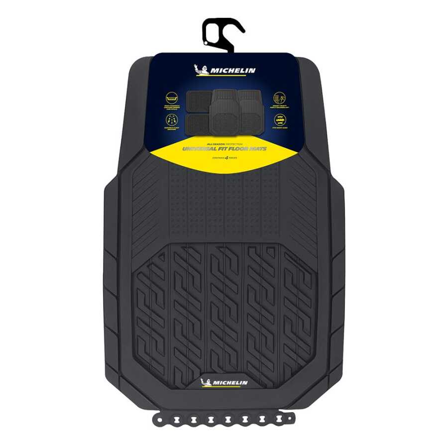 Michelin MC34587 Tüm Araçlara Uyumlu 4 Parça Üniversal 3D Havuzlu Oto Paspas