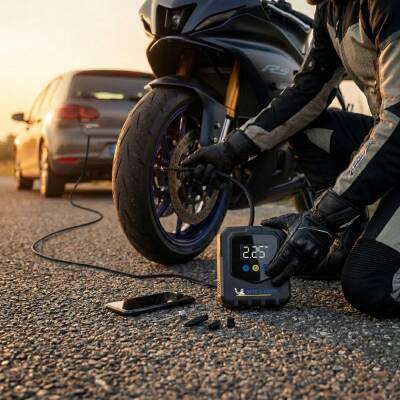 Michelin MC34624 12Volt 120 PSI Ayarlanabilir Dijital Basınç Göstergeli Hava Pompası - 3