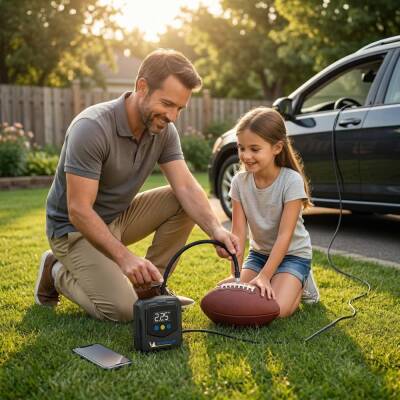 Michelin MC34624 12Volt 120 PSI Ayarlanabilir Dijital Basınç Göstergeli Hava Pompası - 4