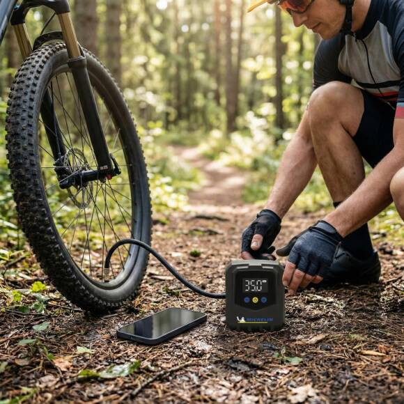 Michelin MC34624 12Volt 120 PSI Ayarlanabilir Dijital Basınç Göstergeli Hava Pompası - 5